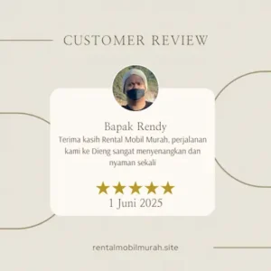 Sewa Mobil Bogor Customer review Instagram Post (4)